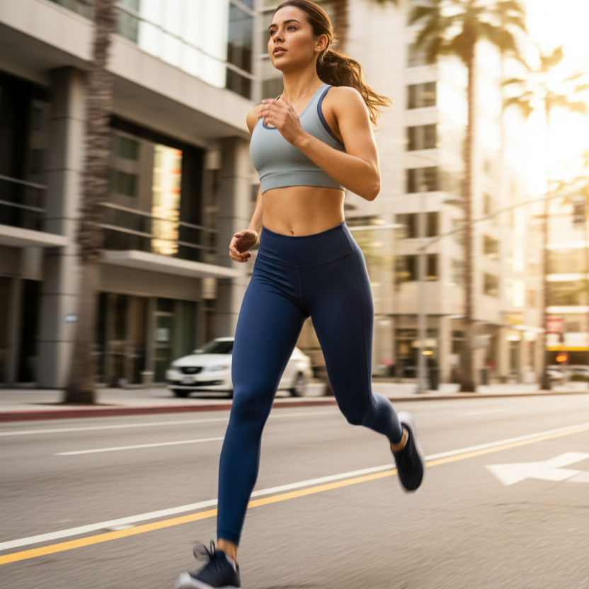 Legging Fitness Gainant - Running urbain