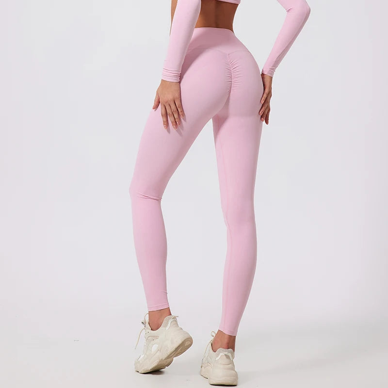 Legging Taille Haute Push Up Scrunch — VibeSport